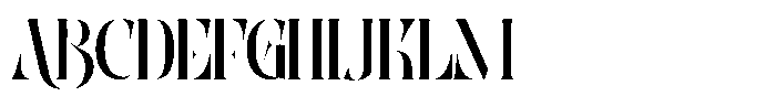 Abogia Regular Font UPPERCASE
