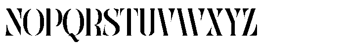 Abogia Regular Font UPPERCASE