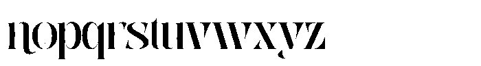 Abogia Regular Font LOWERCASE