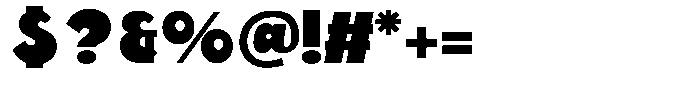 Abolda Font OTHER CHARS