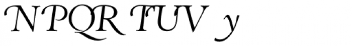Abrams Venetian Alt Italic Font UPPERCASE