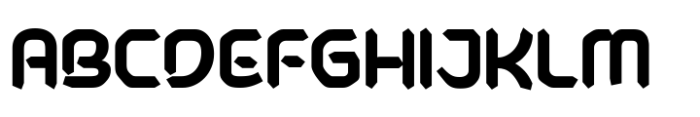 Abrog Font UPPERCASE