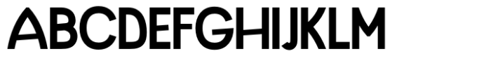 Abrundo Bold Font UPPERCASE