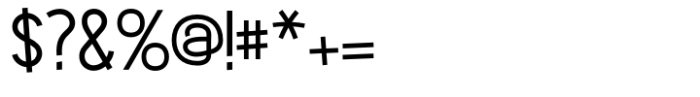 Abrundo Light Font OTHER CHARS