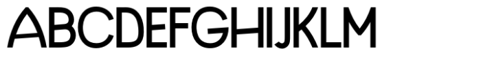Abrundo Regular Font UPPERCASE