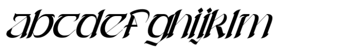 Absa Blackletter Italic FONT