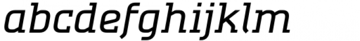 Absentia Slab Variable Italic Font LOWERCASE