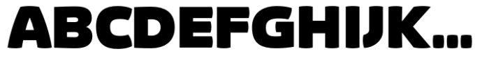 Absolut Pro Black Expanded Font UPPERCASE