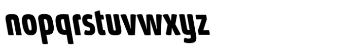 Absolut Pro Bold Condensed Backslanted Italic Font LOWERCASE
