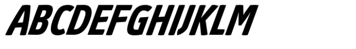 Absolut Pro Bold Condensed Extra Italic Font UPPERCASE