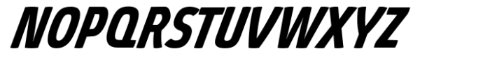 Absolut Pro Bold Condensed Extra Italic Font UPPERCASE
