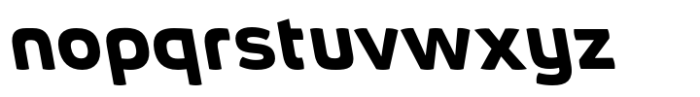 Absolut Pro Bold Expanded Backslanted Italic Font LOWERCASE