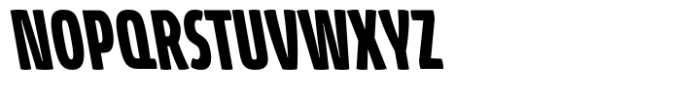 Absolut Pro Bold Ultra Condensed Backslanted Italic Font UPPERCASE