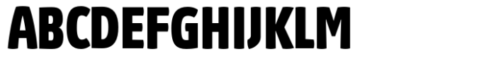 Absolut Pro Extra Bold Condensed Font UPPERCASE