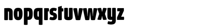 Absolut Pro Extra Bold Condensed Font LOWERCASE