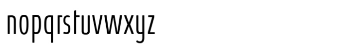 Absolut Pro Extra Light Ultra Condensed Font LOWERCASE