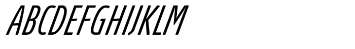 Absolut Pro Light Ultra Condensed Extra Italic Font UPPERCASE