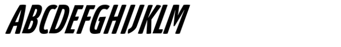 Absolut Pro Medium Ultra Condensed Extra Italic Font UPPERCASE