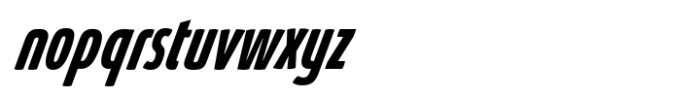 Absolut Pro Medium Ultra Condensed Extra Italic Font LOWERCASE