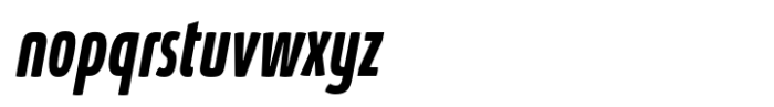 Absolut Pro Medium Ultra Condensed Italic Font LOWERCASE