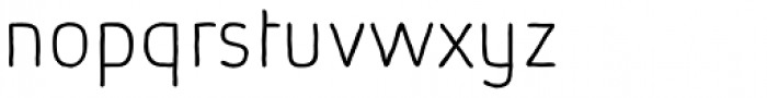 Absolut Pro Thin Sketch Font LOWERCASE
