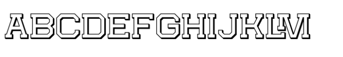 Absolute Glory Champ Regular Font UPPERCASE