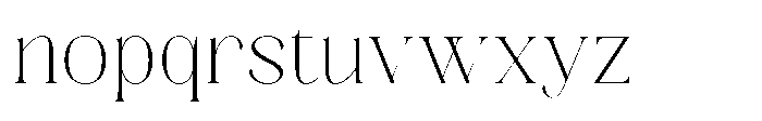 Absolute Glows Regular Font LOWERCASE