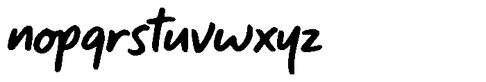 Absolute Subject Film Regular Font LOWERCASE