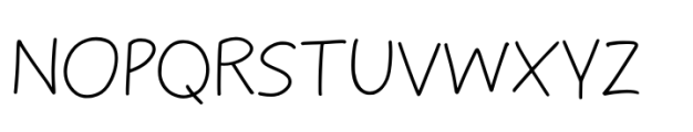 Absolutely Lovely Regular Font UPPERCASE