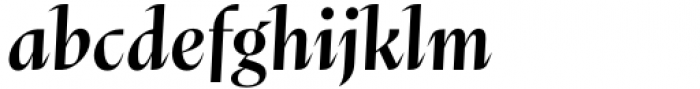 Abstract Medium Italic Font LOWERCASE