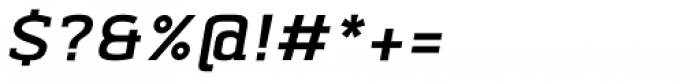 Abula Italic Font OTHER CHARS