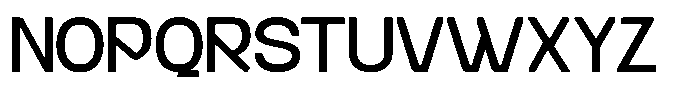 Aburo Regular Font UPPERCASE