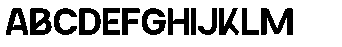 Aburo Semibold Font UPPERCASE