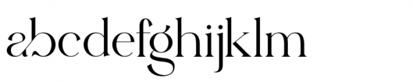 Abygaer Regular Font LOWERCASE