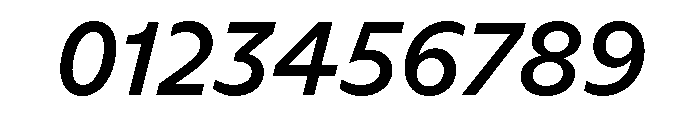 ABCArizonaSans MediumItalic Font OTHER CHARS