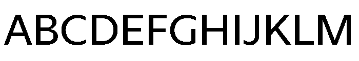 ABCArizonaSans Regular Font UPPERCASE