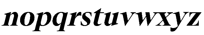 ABCArizonaSerif BoldItalic Font LOWERCASE