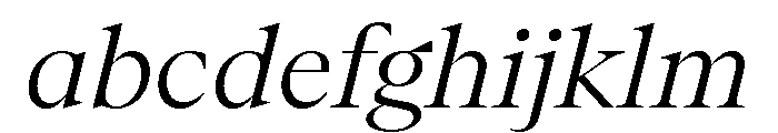 ABCArizonaSerif LightItalic FONT