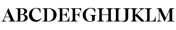 ABCArizonaSerif Medium Font UPPERCASE