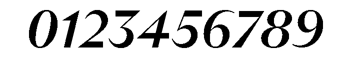 ABCArizonaSerif MediumItalic Font OTHER CHARS