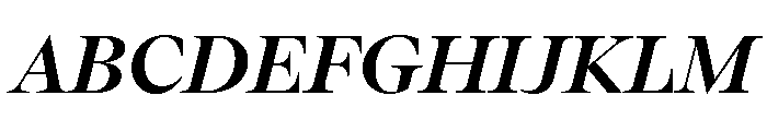 ABCArizonaSerif MediumItalic Font UPPERCASE