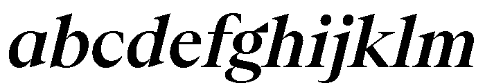 ABCArizonaSerif MediumItalic FONT