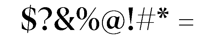 ABCArizonaSerif Regular Font OTHER CHARS