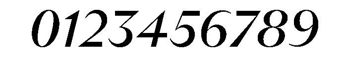 ABCArizonaSerif RegularItalic Font OTHER CHARS