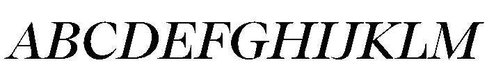 ABCArizonaSerif RegularItalic Font UPPERCASE