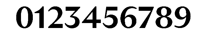 ABCArizonaText Bold Font OTHER CHARS