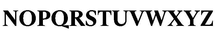 ABCArizonaText Bold Font UPPERCASE