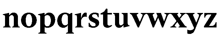 ABCArizonaText Bold Font LOWERCASE