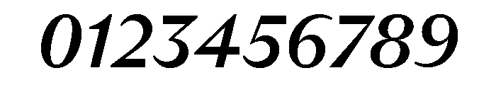 ABCArizonaText MediumItalic Font OTHER CHARS