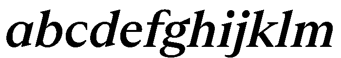 ABCArizonaText MediumItalic FONT